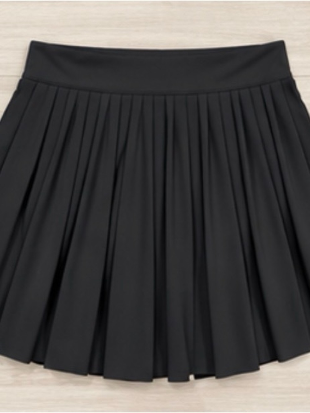 Black Pleated Women’s Skort